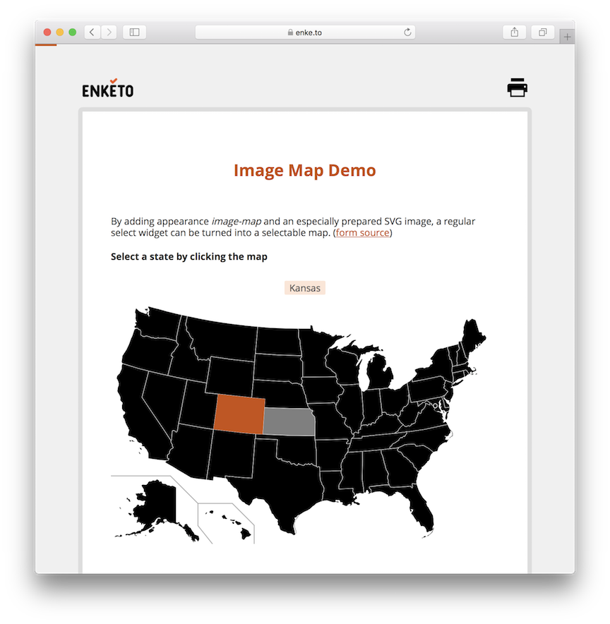 "Image Map Demo"